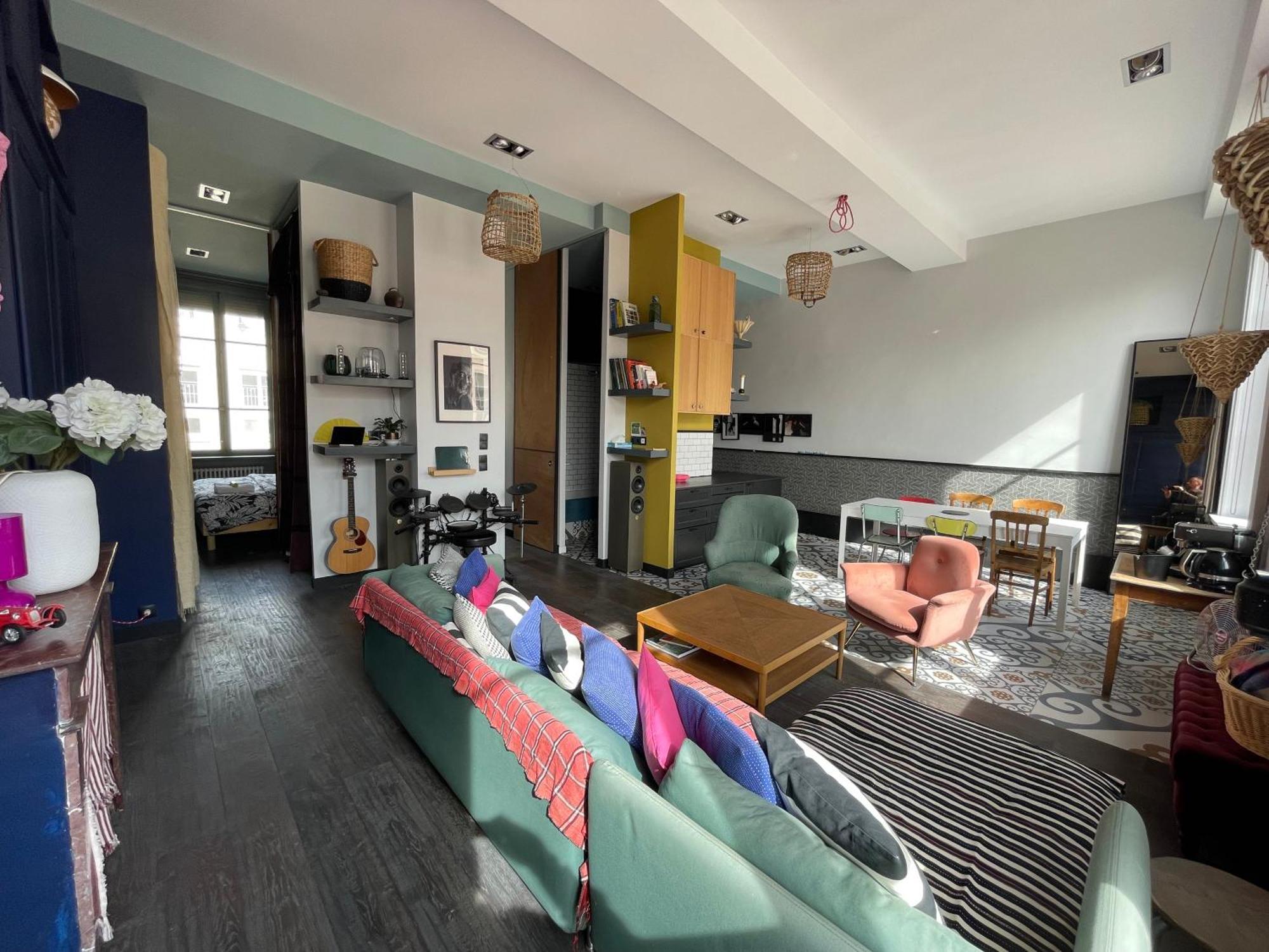 Lyon4 Cocooning Centre Croix Rousse 86m2-4p Appartamento Lione