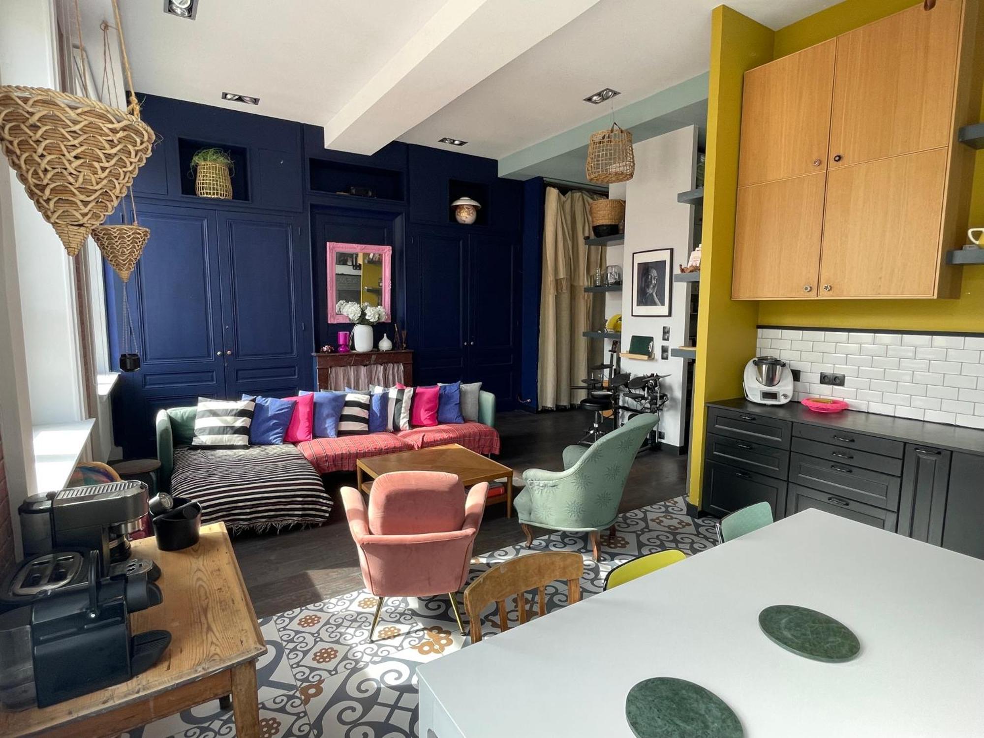 Lyon4 Cocooning Centre Croix Rousse 86m2-4p Appartamento *